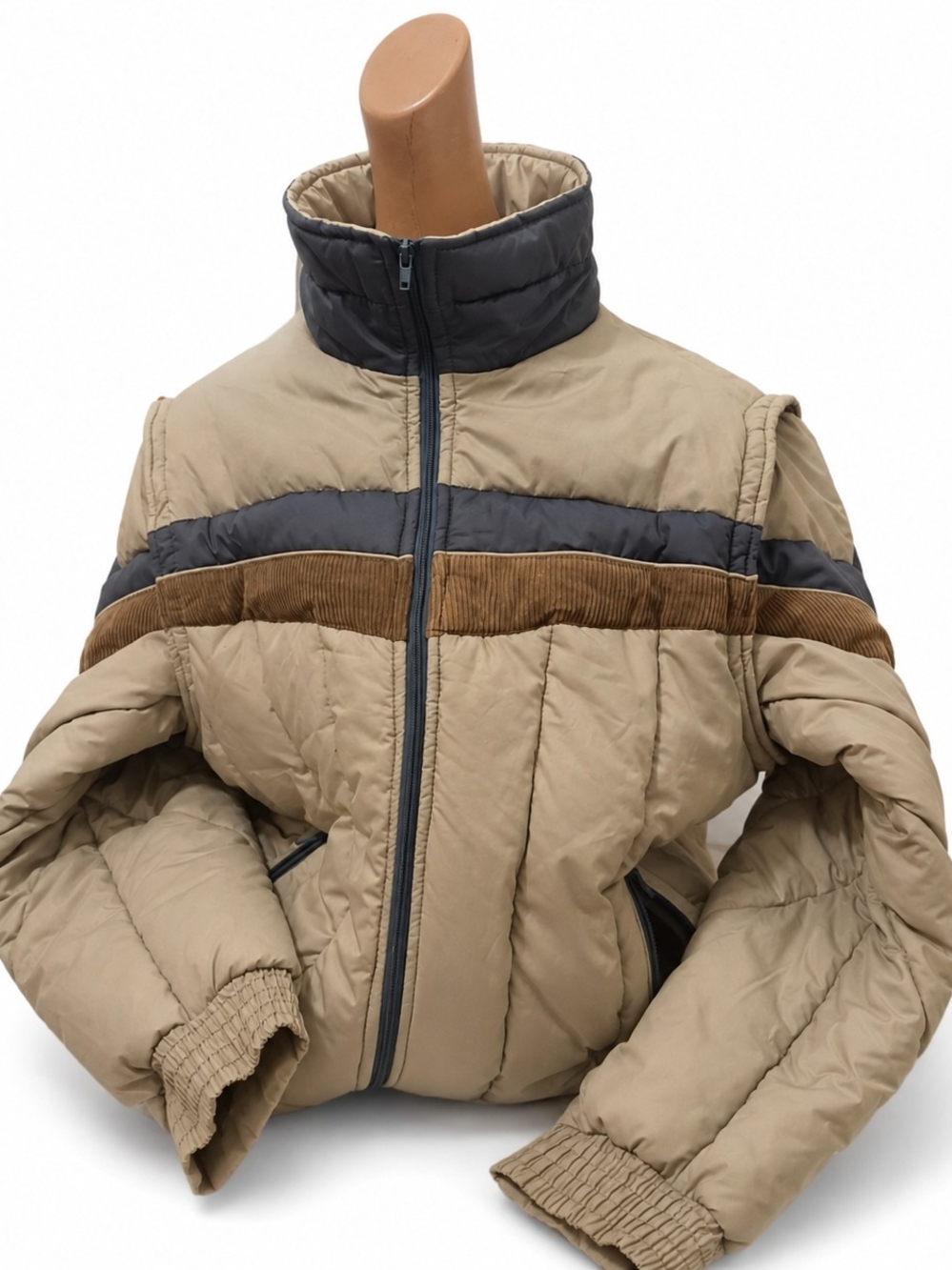 70's Quilted Ski Jacket - Mens Large - Women's XL - Unisex